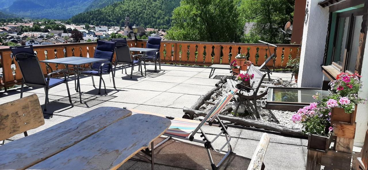 Alpenappartements Schwalbennestl Mittenwald Exterior foto