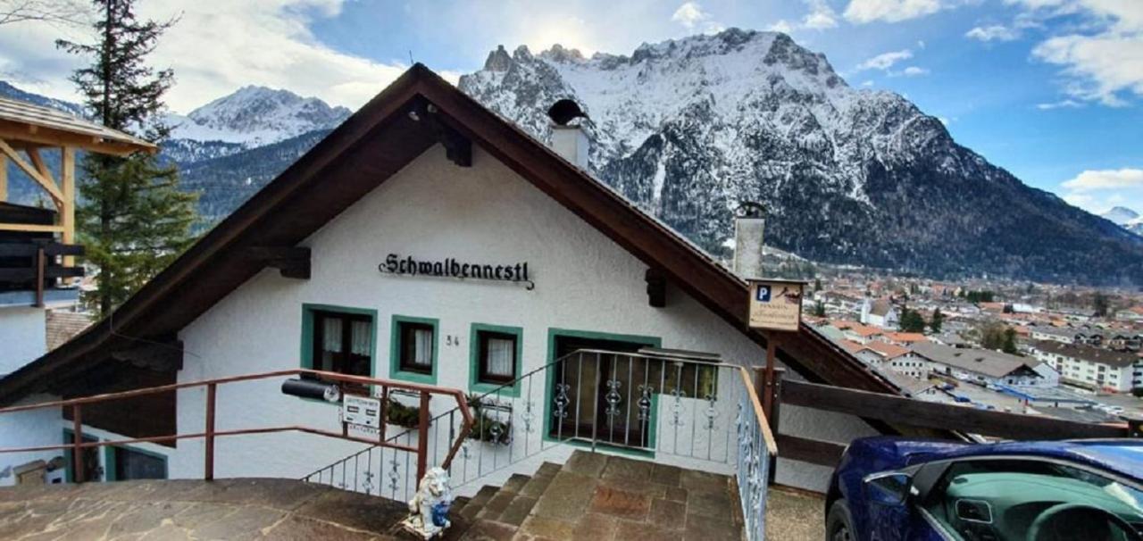 Alpenappartements Schwalbennestl Mittenwald Exterior foto